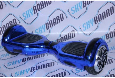 Starburst - Blue Chrome 6.5 Inch